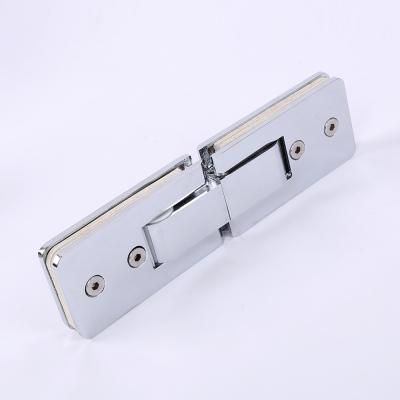 China High Quality Traditional 180 Degree Chrome Stainless Steel Shower Glass To Door Pivot Glass Hinge for sale