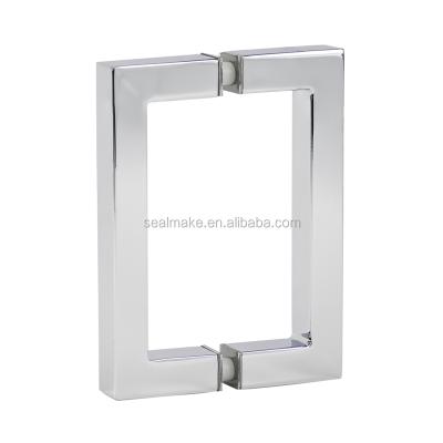 China Durable Stainless Steel Glass Door Handle For Meetroom Bathroom Shower Room for sale