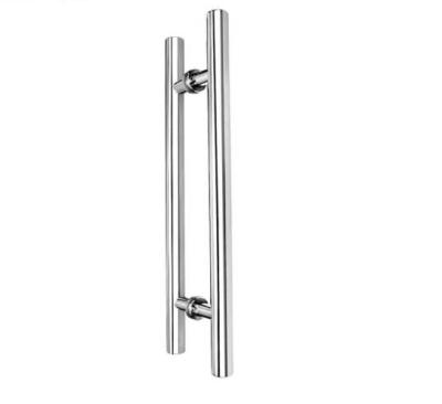 China Durable Stainless Steel Glass Door Handle For Meetroom Bathroom Shower Room for sale