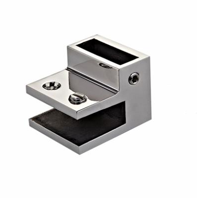 China China Good Quality Modern Stainless Steel Door Flange Pipe Fittings Glass Square Tube Clip for sale