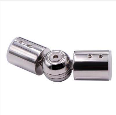 China China good quality modern stainless steel door flange pipe fittings glass square round round clip pipe to duct elbow for sale