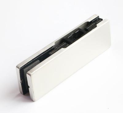 China Modern Simple High Quality Stainless Steel Glass Door Maintain Top Patch Fittings for sale