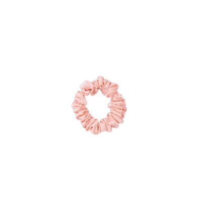 China Fashion 22mm Silk Hair Tie Can Be Customized 2cm Medium-Size Can Be Stretched To 30cm Elastic Hair Circle Silk Hair Scrunchies For Women for sale