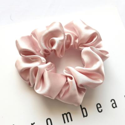 China Amazon Hair Scrunchies Girl Hair Scrunchies Soft Warm Silk Hair Loop Flexible Tension Good For Girl Scrunchies for sale