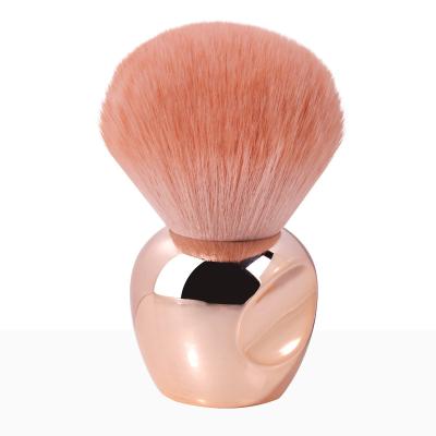 China Apple Best Seller Beauty Brushes Electroplating process brush handle  Fluffy bristle Nail brush for sale