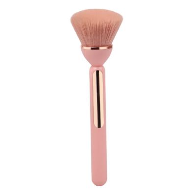 China Fan Brush Anzini single loose powder brush can be customized logo factory direct fiber hair soft makeup setting lotus flower brush for sale