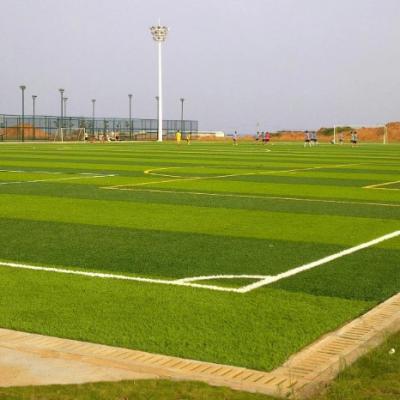 China Eco-friendly Sport Stadium Soccer Field Jiangsu GRASS Grass Artificial Turf For Soccer Pitch for sale