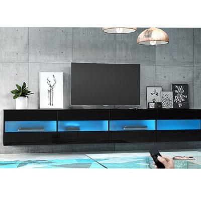 China Durable Mirrored TV Stand Cabinet Living Room Furniture Modern Home Units Wall Set Console Table European for sale