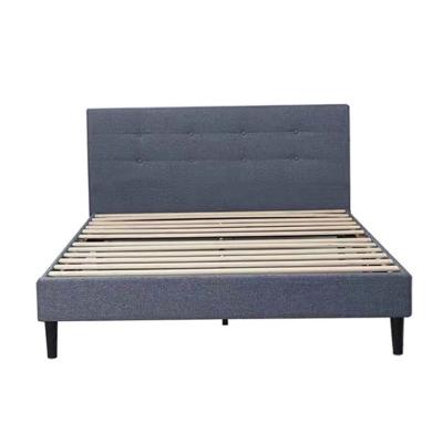 China Simple Stylish Ottoman Bed Frame Gas Lift Storage Fabric Upholstered Single With Drawer 100% Cottonseed for sale