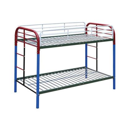 China Mid Bunk Bed Line Industrial Single Foam Compressed Mattress Wall Beds With Safe Caster Ladder And Protective Fence for sale