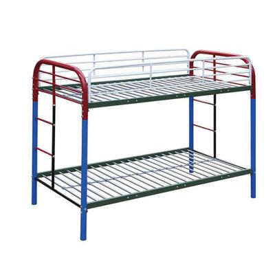 China Double Size Industrial Bunk Beds For Adults Kids Bedroom Furniture Metal Bed And Single Multifunctional Sofa With Princess Steel Heavy duty for sale