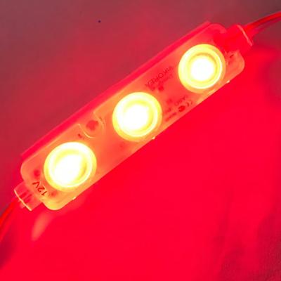 China CE ROHS DC12V 1.5W IP67 3 Channel Letter SMD2835 LED Module Lens Advertising Led Ball String IP67 Waterproof LED Viewing Light String for sale