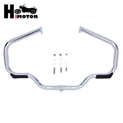 China Q235 HiMotor factory price custom high quality chrome road crash bar motorcycle accessories engine guards for harley touring 09-16 for sale