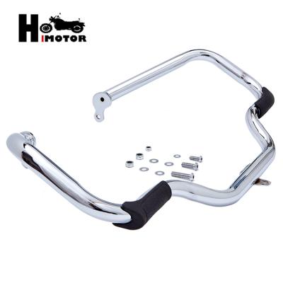 China Universal Good Quality Q235 CNC Chrome Motorbike Engine Protector Guard Motorcycle Crash Bar Engine Guard For Touring for sale