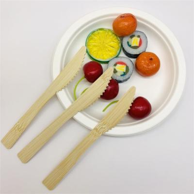 China Home Hotel Restaurant Popular Styles Biodegradable Disposable Wooden Bamboo Cutlery Cutlery for sale