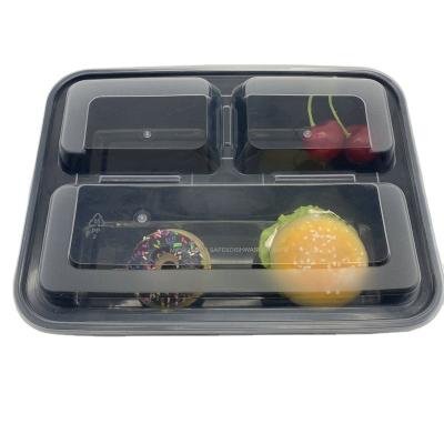 China Disposable PP Food Container Disposable Food Tray for sale