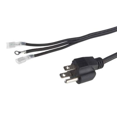 China Household American Appliance Factory Price AC Power Cable 3-PIN Heavy Duty Extension Cord for sale