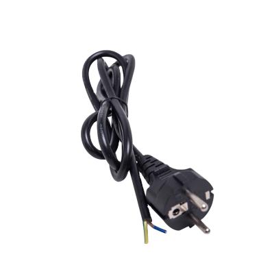 China Hot Sale EU Home Appliance Schuko Plug Waterproof AC Power Cord 16A 250V For Cable for sale