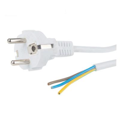 China Home appliance EU 3 prongs schuko plug straight power cord to 3-Pin C13 power cable for sale