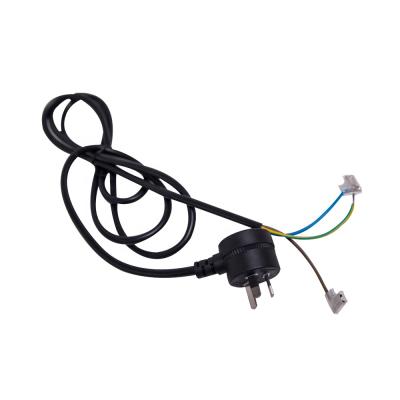 China Home Appliance Australia SAA Power Cord Detachable Power Cord With Plug Piggyback Plug Extension Lead for sale