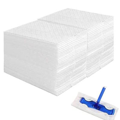 China Viable Disposable Flat Broom Cleaning Cloth Refills for sale