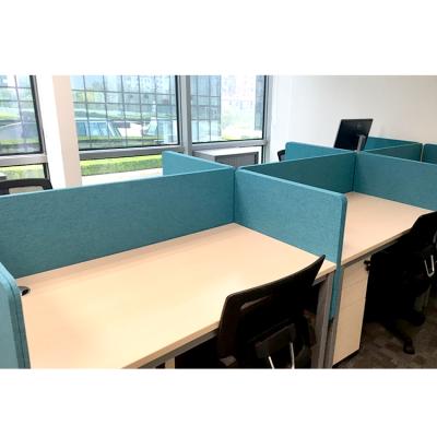 China Modern Manufacturer Custom Office Desk Fabric Polyester Fiber Sound Absorbing Screen for sale