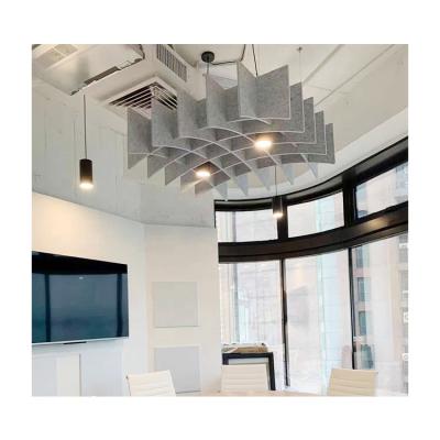 China Artistic Ceilings Best Quality Ceiling Designs Ceiling Acoustic Office Decoration Sound Absorbing Ceiling Panels for sale