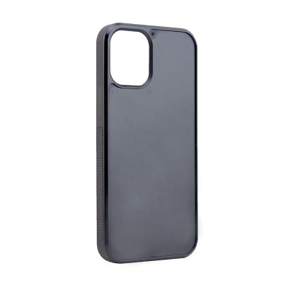 China Hot sales DIY phone case hydrid PC+TPU case hollow groove inlay leather phone covers for iphone12 mini for sale