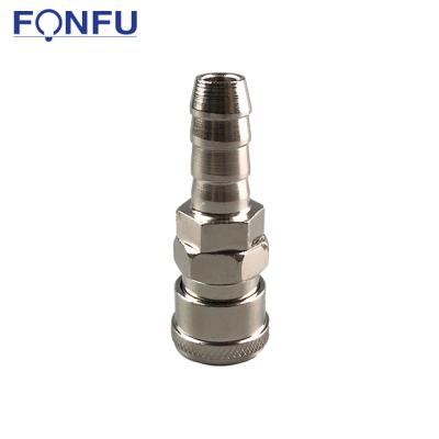 China Factory Quick Coupler Tube Hose C Fittings SH40 Pneumatic Self Locking Air Hose Connector Joint for sale