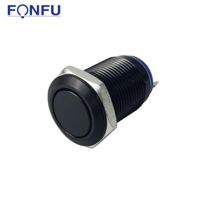 China Metal Momentary OFF- Momentary Electric Push Button Mini Switch 12mm (TOP) for sale