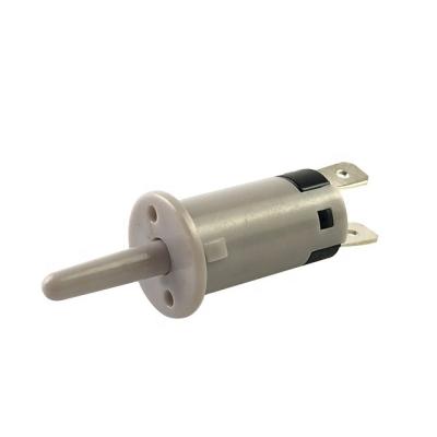 China KA5 Gray Refrigerator Door Control Plastic Mini Momentary Switch On Off Push Button 12mm for sale