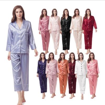 China Homewear Women's Bamboo Pajamas Set Solid Comfortable Women's Sleepwear New Design QUICK DRY Custom Bamboo Fiber Sleepwear for sale