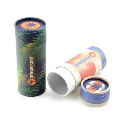 China Beautifully Recyclable Cylinder Tube Cardboard Packaging Paper Tube For Sunglasses for sale