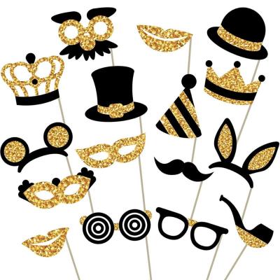 China Customize Photo Booth Props - mix of hats, lips, mustaches, crowns, glasses - perfect for birthday parties Mjn for sale