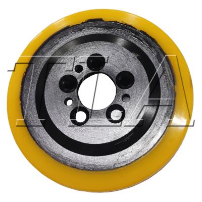 China Forklifts Forklift Spare Parts New PU Polyurethane Drive Wheel Assembly For EPT20-20RA 1120-200001-00/112020000100 for sale