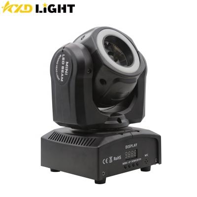 China Sports Stages 40w Led Mini Beam Moving Head Light Cheap Stage Disco Lights DJ Lighting Equipment For Small Party Show for sale