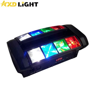 China Professional Disco Spider DJ Effect 8*10W 4in1 Moving LED Beam Light / 8 Heads Beam Moving Light for sale