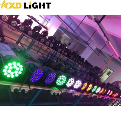 China Super Bright 18PCS LED RGBW LED Par Lamp DJ Disco Wash Effect LED Par Light For Party Stage Club for sale