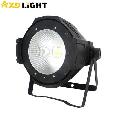 China Indoor Stage LED Studio DJ Light Par Can Lighting Equipment RGBW Stage 100W COB LED Par Warm Cold White Light for sale