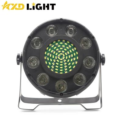 China Professional SMD ring control stage lighting rgbw 9x4w with SMD disco DJ LED par lights demonstration club bar for sale