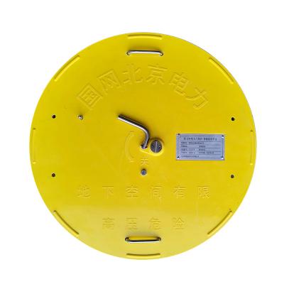 China Electronic tube well+Pipe wells+Power grid+manhole access control management system passive open manhole record cover lock for sale