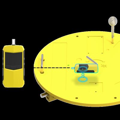 China Professional top security Tube well+Pipe wells+Power grid+manhole Access controlled wireless waterproof stainless manhole cover lock for power industry for sale