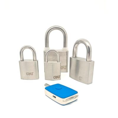 China Best Outdoor Safe Stainless Electronic Access Radio Controlled Master Key Padlock for sale