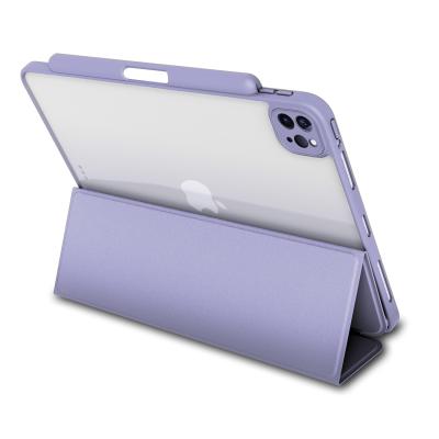 China Factory Supplier 2021 Hot Sale Eco-friendly In Running Anti-drop PU Leather Case For Ipad Case 12.9 for sale