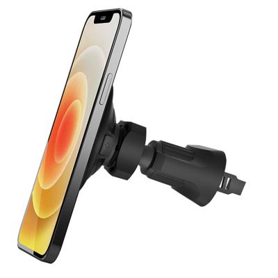 China New Release 15w Charger Car Mount 15W Wireless Magnetic Car Charger With Mout Air Vent For iPhone 12 for sale