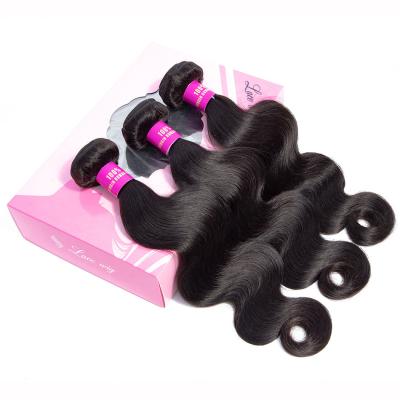 China Free Sample Body Wave Raw Hair Seller, Wholesale Unprocessed 10A Mink Hair Weave, 100% Virgin Cuticle Aligned Brazilian Hair Bundles for sale