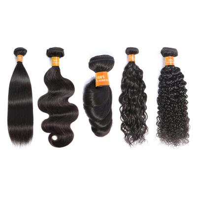 China Original Silky Straight Wave Hair Weave Bundles, 100% Raw Virgin Brazilian Cuticle Aligned Hair, Unprocessed Virgin Hair Wholesale Vendors for sale