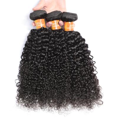 China Jerry Curl 100% Raw Cuticle Aligned Virgin Brazilian Hair Hair Weave Bundle For Black Women for sale