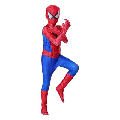 China Red Blue Spider-man Costume Spider-man Costume Spider-man Cosplay Cartoon Costume Spider-Man Cosplay Halloween Costume Kids Children for sale