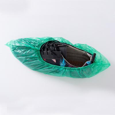 China Hospital Factory Wholesale Disposable Plastic PE Shoe Cover for sale